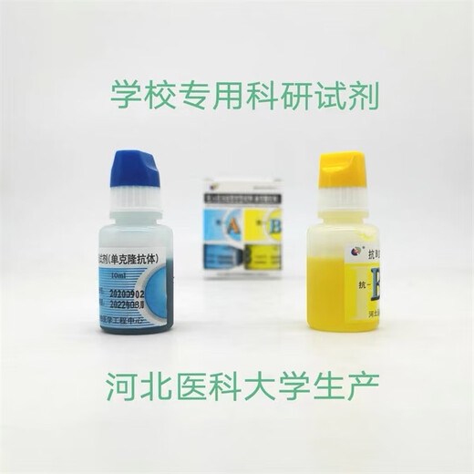 Anti-A anti-B serum reagent, monoclonal antibody ab serum, teaching and scientific research kit, laboratory reagent