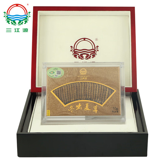 Sanjiangyuan Cordyceps sinensis Qinghai wild cordyceps Yushu high-altitude cordyceps Yushu New Year gift box Cordyceps 10g