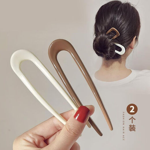 He Niang U-shaped hairpin daily modern short style hairpin hairpin artifact 5 pieces #五色%recommended ins minimalist hairpin