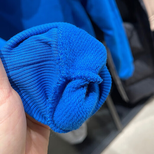 Adidas Sweatshirt Men's Spring and Autumn Triple Leaf Sportswear Knitted Hooded Casual Top Pullover HK9866 Blue Frosted Wire XL