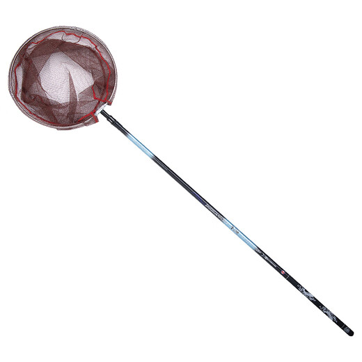 Guangwei (GW) 3-meter water-color Liangchen carbon copy net, ultra-light and ultra-hard folding net bag, retractable fishing net, pole, fish net bag, fishing gear