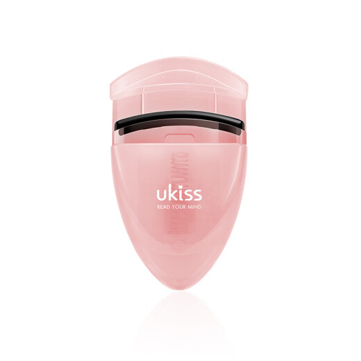 Ukiss Portable Eyelash Curler 02# Ice Translucent Powder Partial New Electric Eyelash Tweezers No-Pinch Shaping Curler
