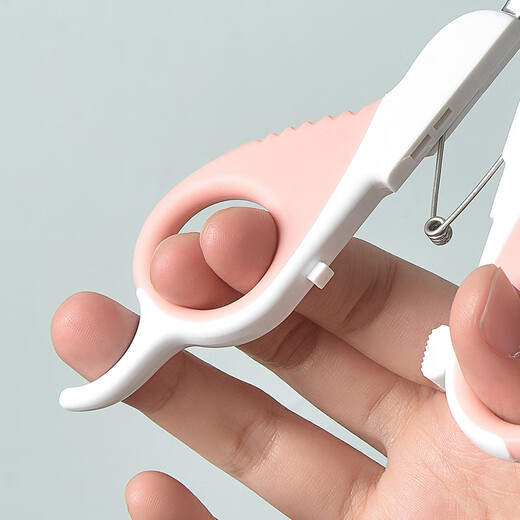 Paike is a cat nail clipper for cats, kitten nail clipper, novice nail clipper, elbow pet supplies, romantic cherry blossom flat head, small and sharp, suitable for novices