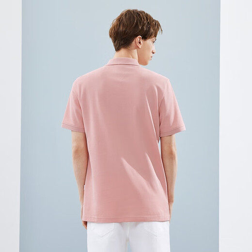 Qipai 100% Xinjiang long-staple cotton men's short-sleeved POLO shirt long-staple cotton breathable multi-color lapel top