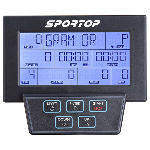 Kangqiang commercial intelligent rowing machine R900T magnetically controlled wind resistance dual-function gym dedicated R900-LED rowing machine