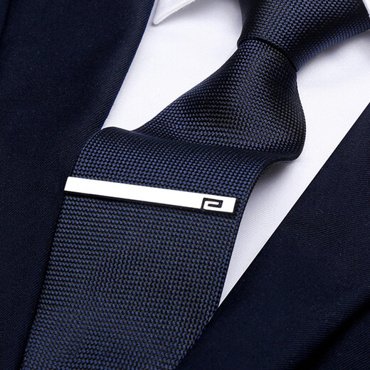 Beautifully made tie clip for men, fashionable and simple, silver, formal, business, professional, groom, wedding, best man, student tie clip, silver