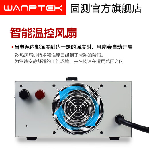 Medición sólida de Wantek DC Estabilización de voltaje Fuente de alimentación Pantalla digital Digital Proyección de alimentación de programación ajustable Ajuste de la fuente de alimentación de electroplatación de laboratorio KPS15100D (15V100A) 1500W