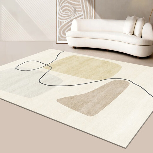 Alfombra de pájaros de la aveña de la sala de estar Maneta de café Japonés Estilo Nórdico Nórdico Estilo Ins Sofá Maneta de cama Hogar Simple Gray ZJ694 140*200cm