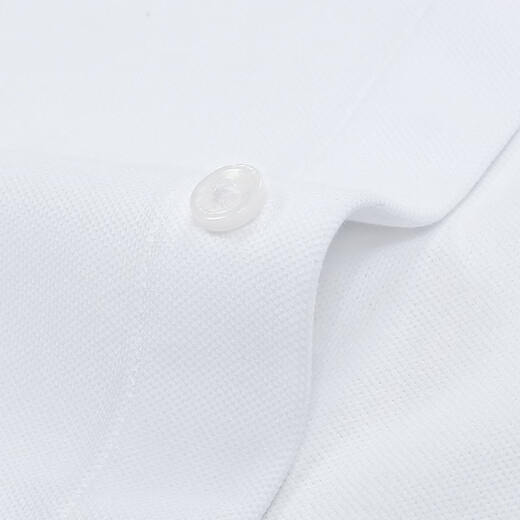 Temporada 5 (SmartFive) Camisa de punto de punto Camisa corta para hombres Formato de negocio suelto de colegio Windsor Camiseta Media manga rápida seca transpirable delgada verano blanco S5C757 43 (referencia de peso 81-85 kg)