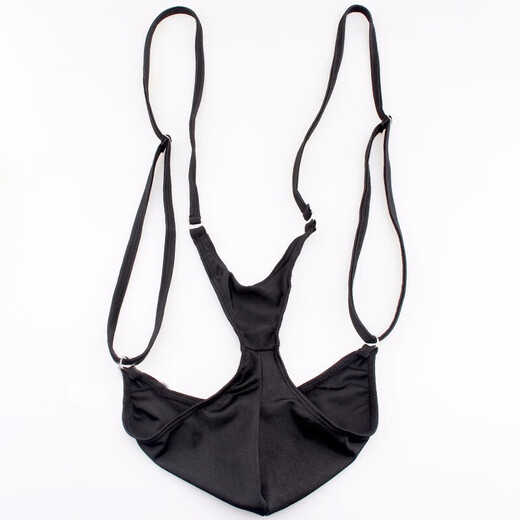 Men's sexy underwear, men's sexy underwear, transparent thong, hair-exposed uniform, lace low-waisted butt exposed 7192