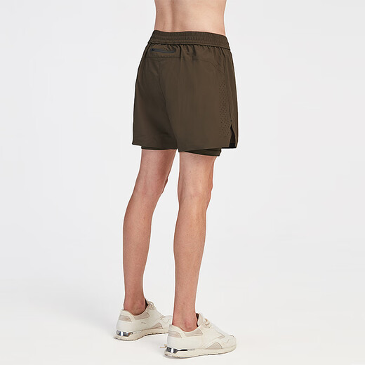 Fiebre de partículas fiebre de partículas pantalones cortos de primavera y verano hombres sueltos y cómodos fitness al aire libre caladeras casuales 12349 verde oliva oscura s