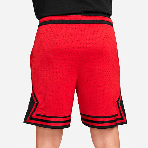 Nike Shorts Pantalon masculin Summer New Style Basketball Training Pinch Pantalon TRENDY LOBE PANTAL SPORTS COSTALAGE DU RESTANT DH9076-687 RED 2XL