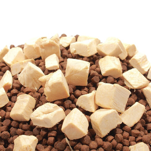 Benefits cat food, freeze-dried cat food, grain-free cat food, universal full-price cat food for adult cats and kittens, chicken formula (3.6kg)