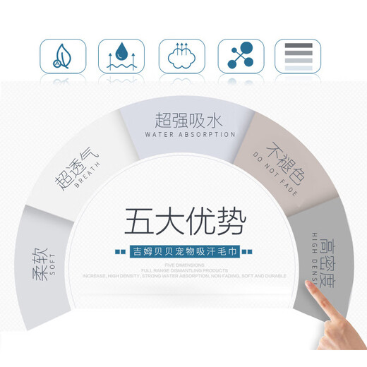 Ferret Fragrance Pet Water-Absorbent Deerskin Towel Dog Bath Quick-Drying Towel Large Teddy Pomeranian Golden Retriever Cat Thickened Bath Towel Light Green Bear Style