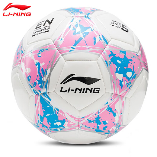 Li Ning (LI-NING) Football No. 5 Adult Children No. 4 Kindergarten Primary School Student Training Competition Standard Ball for High School Entrance Examination Machine Sewn Football No. 673-3/671-3
