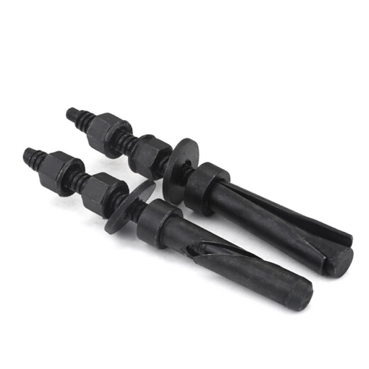 德岐 水钻机膨胀螺丝 底座固定支架膨胀螺栓 可拆卸反复使用 12*160斜口（粗牙） 