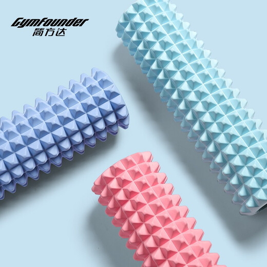 JOINFIT Wolf tooth foam roller muscle relaxation massage roller fitness training yoga column mace pink hollow style/hardness 70