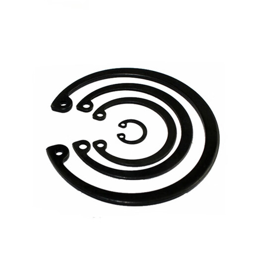 Xiaocai 832065 manganese GB893 hole card national standard inner hole elastic retaining ring C-type circlip snap ring 65 manganese 893 hole retaining ring 30-50