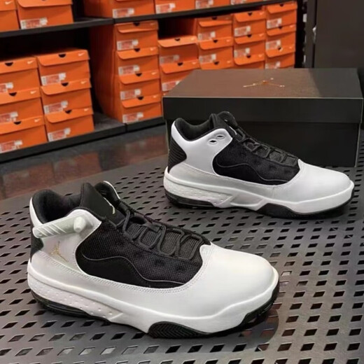 
Nike casual shoes men's shoes Autumn new sports shoes MAX AURA2 cushioning practical training mid-top basketball shoes CK6636-107 42.5