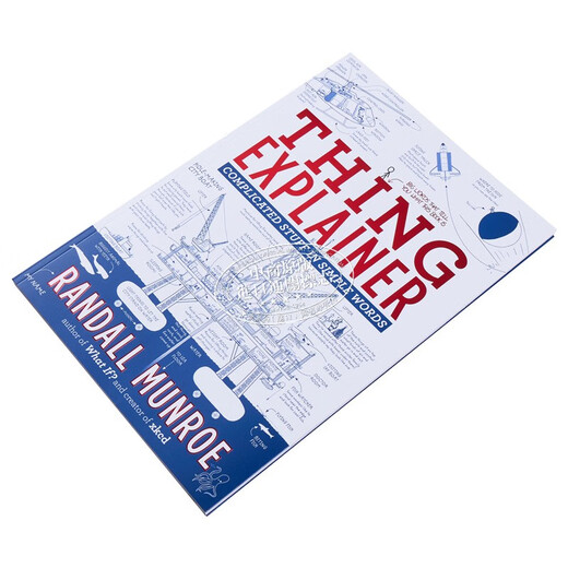 万物解释者 Thing Explainer 英文原版 比尔盖茨书单推荐 what if 作者 兰道尔门罗 科普热点读物书籍Randall Munroe