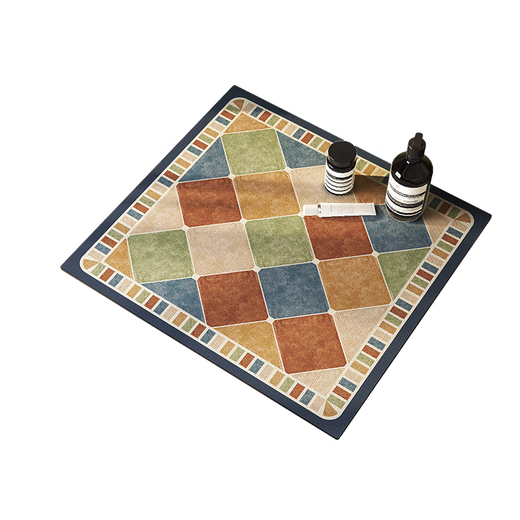 Fantasy washing machine cover mat balcony drum fully automatic washing machine cover cloth F water F dust cover refrigerator top diatom mud mat autumn time diatom mud soft cushion D system contact customer service