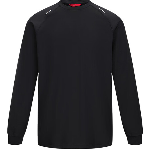 Amadeus Degora fishing long-sleeved men's autumn and winter fishing Luaji fishing clothing sea fishing T-shirt base warm sweatshirt black S