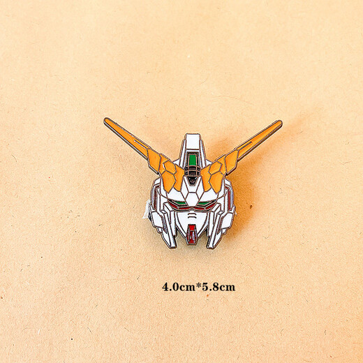 Lemiao gundam robot traje móvil broche nuevo personalidad moderna linda insignia japonesa caricatura pin pareja accesorios A2645-1 cabezal robot A24-205