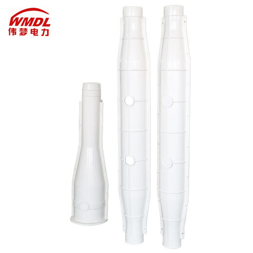 High voltage cable intermediate joint explosion-proof box 10-35KV fiberglass waterproof flame retardant glue-filled cable intermediate explosion-proof box cable protection box 1 meter small diameter shell (including glue)