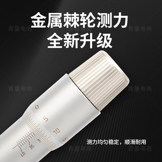 Northwest Qingliang three-point inner diameter micrometer three-claw inner diameter micrometer bearing inner diameter blind hole through hole measurement 315-06-050/range 20-25mm