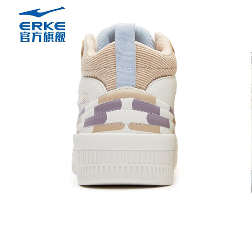 Hongxing Erke zapatos Erke Mid-Top grueso Sports informales Contrasting Color versátil Versátiles de skateboard Women's Skated Zapatos de calles calles calles Color original/frutal