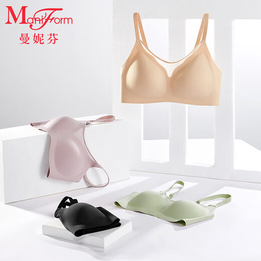 Maniform Mango Cup Smart Sizeless Seamless Underwear Women's Comfortable Wireless Bra One Size