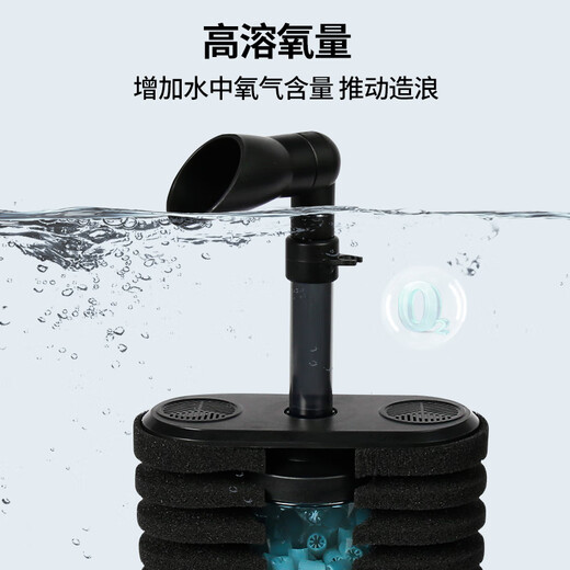 Boxtech Water Fairy Filter Fish Filter Filter Aeróbicos Bomba de seis en uno Circulación de agua Filtro de agua Bomba de aire Bomba de aire BT-701E Hada de agua (interfaz USB)