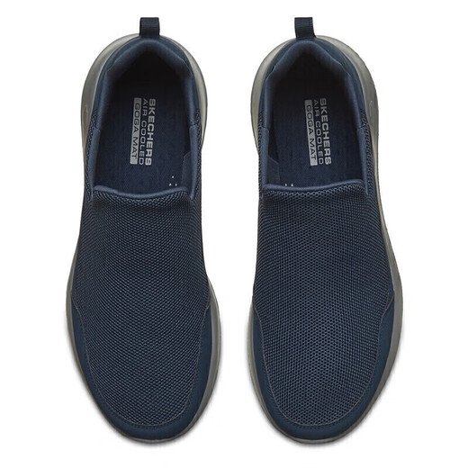 斯凯奇（Skechers）男鞋夏季一脚蹬健步鞋软底透气网面休闲运动鞋54626