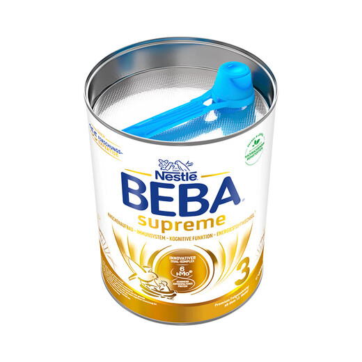 雀巢（Nestle）雀巢BEBA至尊贝巴至尊版添加6种HMO婴幼儿高端配方奶粉新版包装 3段单罐830g(12月+)效期至26-10