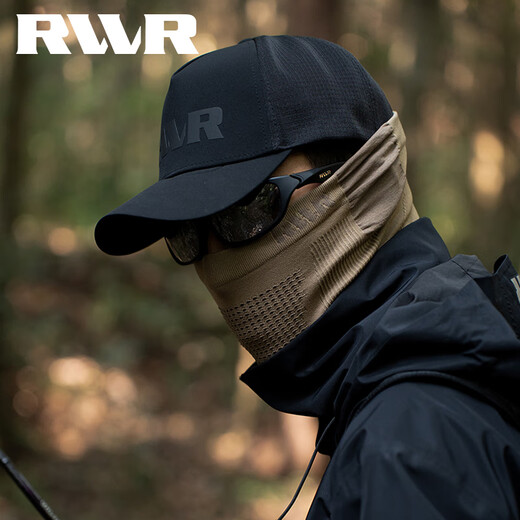 RVVR new winter lure scarf mask warm and cold breathable scarf thickened sun protection fishing outdoor starlight silver