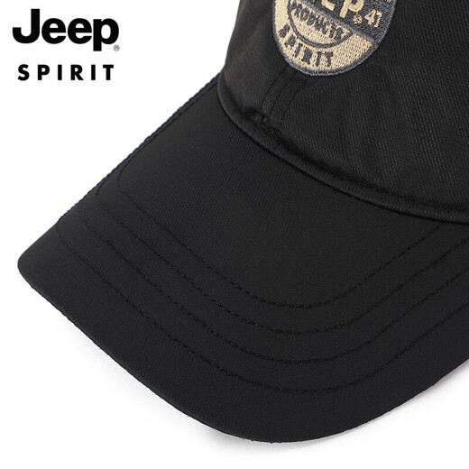 Jeep (JEEP) hat men's trendy Korean baseball cap fashionable embroidered peaked cap for men and women couples all-match hat in all seasons
