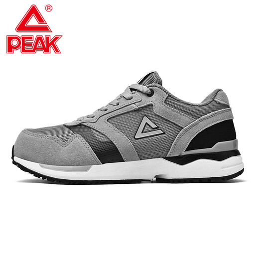 Zapatos protectores máximos para hombres y mujeres, cabezas de acero, anti-sambre, cuatro temporadas, liviano, transpirable, a prueba de olor, absorción de choques, sitio de construcción resistente al desgaste, seguro y de moda, Pigeon Grey, Anti-Smashing, 40
