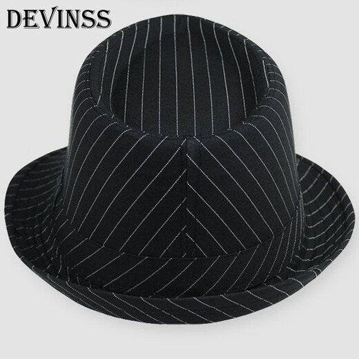 Devinss Topper Hat pour hommes et femmes peut être porté en toutes saisons. Petit chapeau topper décontracté et chapeau à la mode noir