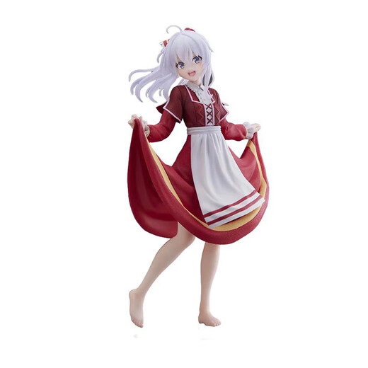 Echte Stelle Taito Witch Journey Yirena Das Mädchen, das auf Trauben trat landschaftlicher Figur Geburtstagsgeschenk Irea das Mädchen, das auf Trauben trat [ungefähr 19 cm groß] echte Stelle