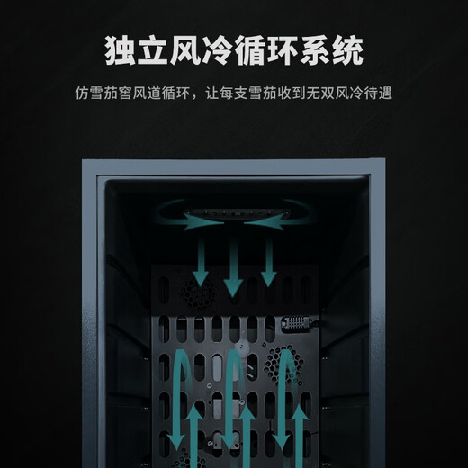 Roussillon Roussillon cigar cabinet, constant temperature and humidity cigar cabinet, custom cigar cabinet, cigar room customization, H1650mm rose gold aged version 165L, pursuing high standards