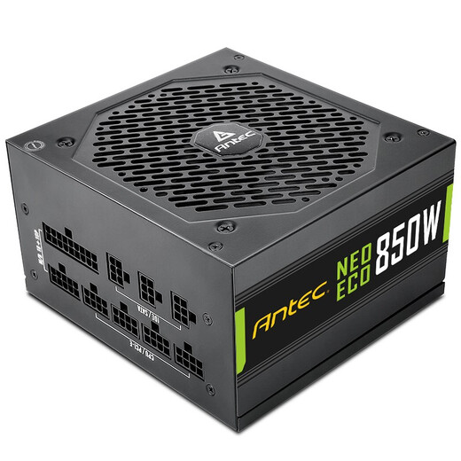 
Antec Antec NE850 gold medal full module/all-Japanese electrolytic capacitor/equipped with Pcle16Pin power cord/fan start and stop/computer host power supply 850W