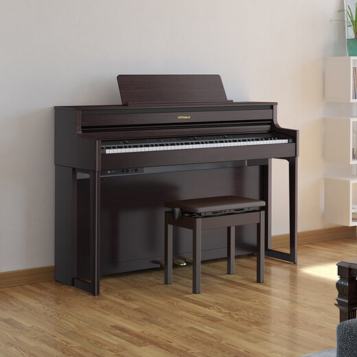 ROLAND HP704 / HP702 / HP701 Luxury Vertical Electric Piano Adult Professional Playing 88 Home Home Digital Piano HP704-Dr Rose Wood Color