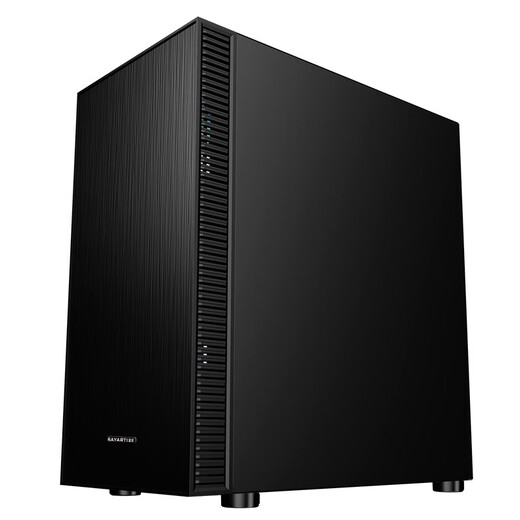 RAYARTI Host Chassis M-ATX Chassis Noise Reduction Cotton Chassis Silent One (Double Side Noise Reduction Cotton/Supports M-ATX/ITX motherboard/Supports backline)