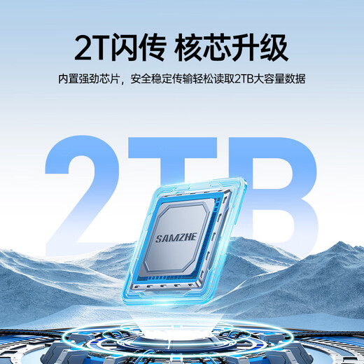 山泽USB/Type-C读卡器3.0高速 SD/TF多功能多合一苹果16/15手机电脑OTG相机行车记录仪存储内存卡CRS12