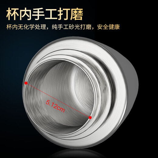 HPMILY Single-layer 304 Stainless Steel Sports Water Bottle Water Bottle Summer Day Portable Carrying Cover Outdoor Travel Leak-proof Handy Cup 304 Stainless Steel Matching Cup Cover - Handy Cup 700ml