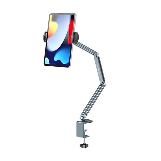 Budi Mobile Phone and Tablet 2-in-1 Desktop Stand Robotic Arm Lift Adjustable Height Bedside Lazy Stand with Clamp K67-Haoyueyin Universal Smart Vacuum Adsorption for Mobile Phones and Tablets No Patch Required