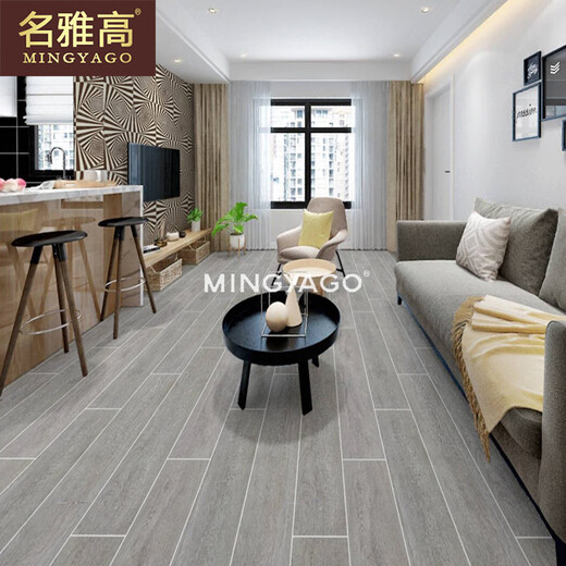 名雅高瓷砖北欧木纹砖仿实木客厅防滑地砖卧室仿木纹地板砖仿木纹条 150*900 CZ15901  一片价格，满箱发货 其他