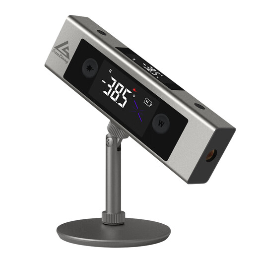 Three-quantity laser inclinometer electronic level small portable infrared high-precision measuring instrument JD0015 double-sided laser (cross, one-word laser)