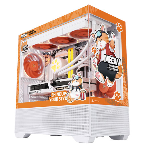 Colorful sea view room E-sports game design office computer host desktop assembly machine customized upgrade (contact customer service before placing an order) 100 Single shot will not be shipped Customized model Please contact customer service before placing an order