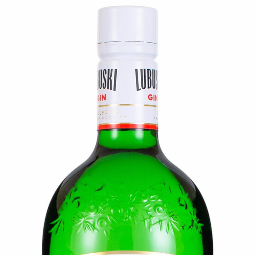 卢布斯基金酒琴酒杜松子酒干金酒调酒基酒700ml波兰原装进口洋酒 700mL 1瓶